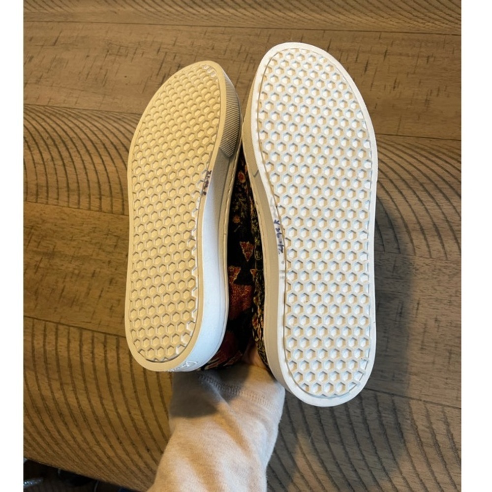 Sam Edelman Leya Velour Faux Fur Slip On Shoes - Picture 5 of 7